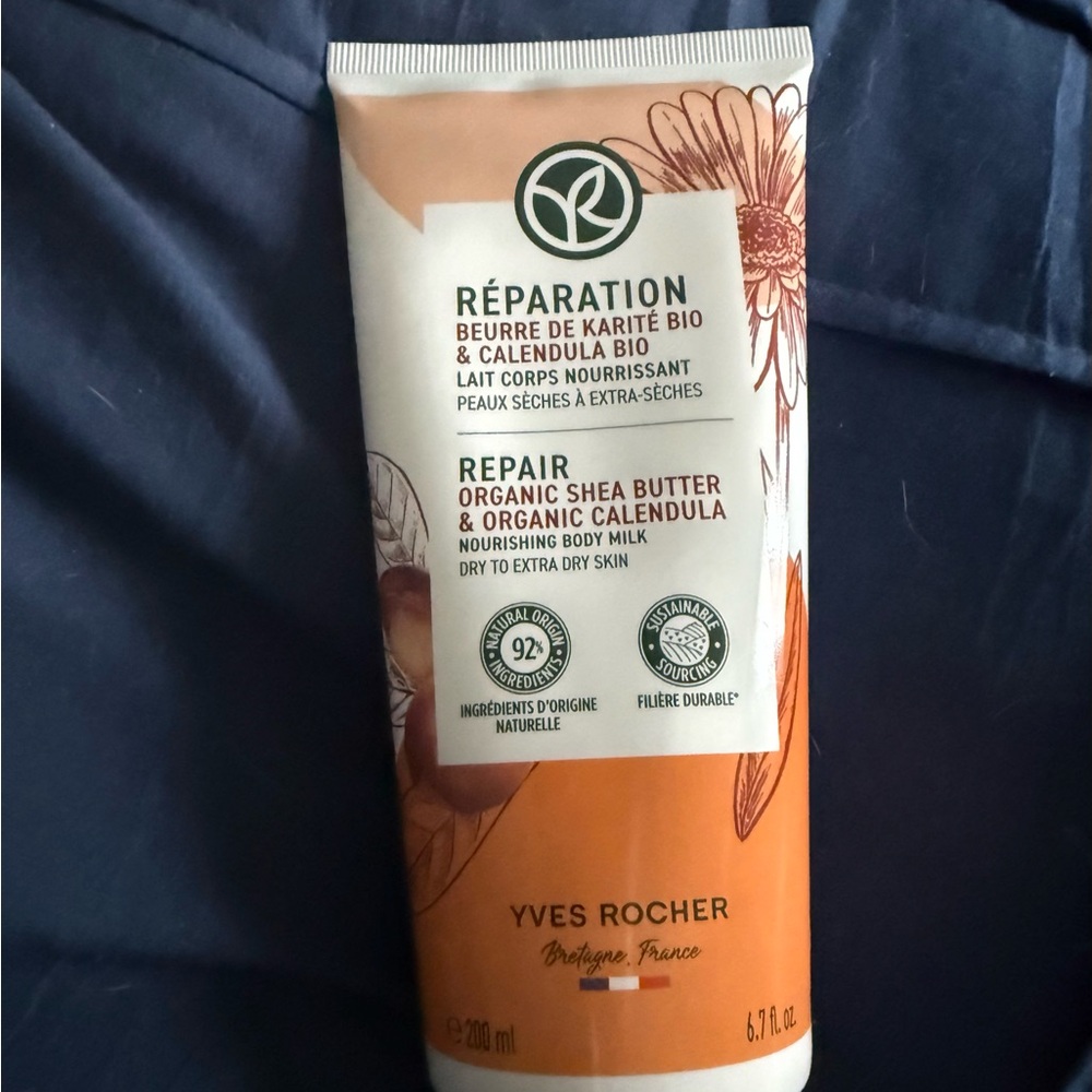 Yves Rocher Repair Organic Shea Butter & Calendula Nourishing Body Milk
